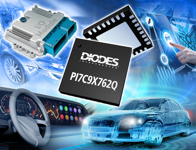 Diodes 公司的低功率 I2C/SPI 總線至雙通道 UART 網(wǎng)橋可提升汽車連接穩(wěn)健性